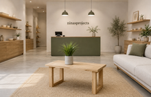 Load image into Gallery viewer, White oak coffee table