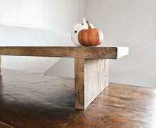 Load image into Gallery viewer, Oak monitor stand