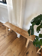 Load image into Gallery viewer, Bohemian Wood bench | New