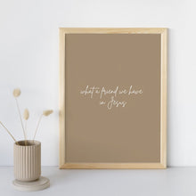 Load image into Gallery viewer, What a friend we have in Jesus