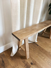 Load image into Gallery viewer, Bohemian Wood bench | New