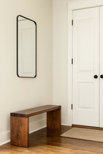 Load image into Gallery viewer, Dark pine bench