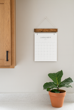 Load image into Gallery viewer, 2026 Wood calendar || Square design