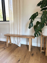 Load image into Gallery viewer, Bohemian Wood bench | New