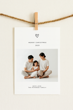 Load image into Gallery viewer, Christmas card template