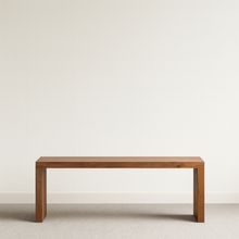 Load image into Gallery viewer, Dark pine bench