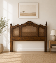 Load image into Gallery viewer, Vintage queen headboard
