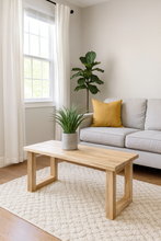 Load image into Gallery viewer, White oak bench