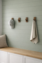 Load image into Gallery viewer, 4 black walnut hooks