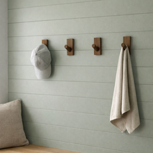 Load image into Gallery viewer, 4 black walnut hooks