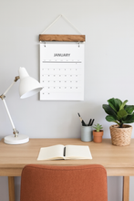 Load image into Gallery viewer, 2026 Wood calendar || Original design