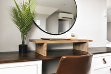 Load image into Gallery viewer, Oak monitor stand