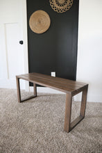 Load image into Gallery viewer, Modern slat bench