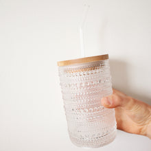 Load image into Gallery viewer, Glass cup with lid || new