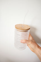 Load image into Gallery viewer, Glass cup with lid || new