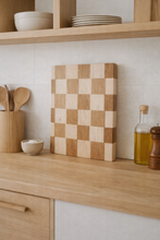Load image into Gallery viewer, Checkered cutting board