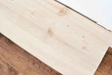 Load image into Gallery viewer, Natural pine bench