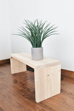 Load image into Gallery viewer, Natural pine bench
