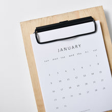 Load image into Gallery viewer, 2026 Clip board calendar
