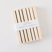 Load image into Gallery viewer, Cedar Soap Dish