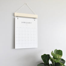 Load image into Gallery viewer, 2026 Wood calendar || Square design