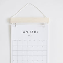 Load image into Gallery viewer, 2026 Wood calendar || Square design