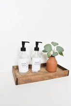 Load image into Gallery viewer, Natural wood tray || new