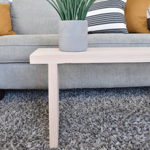 Load image into Gallery viewer, Solid wood bench