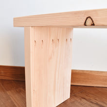 Load image into Gallery viewer, Solid wood bench
