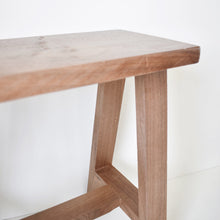 Load image into Gallery viewer, Walnut stool