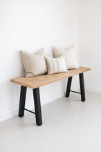 Load image into Gallery viewer, Oak bench
