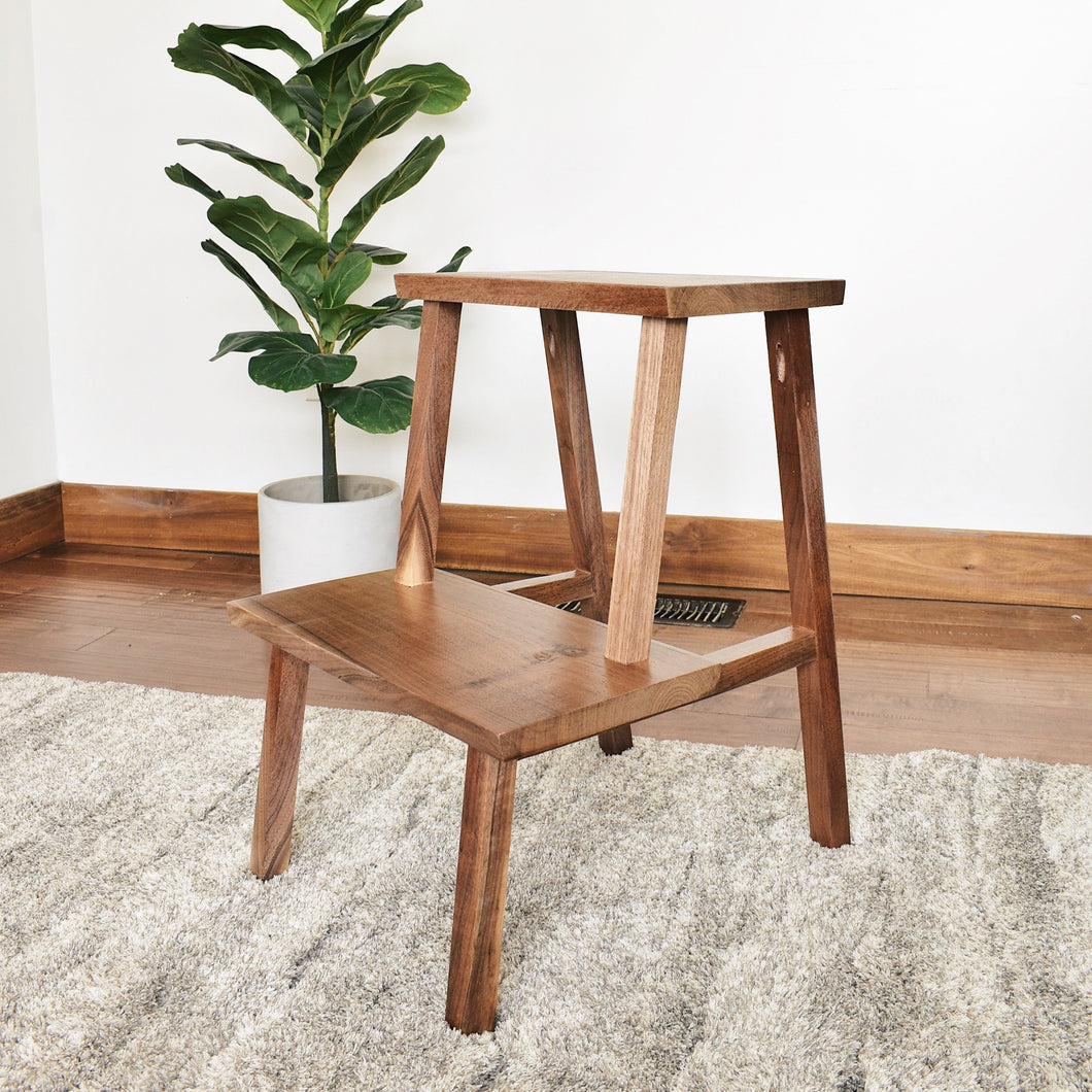 Black walnut stool || new furniture