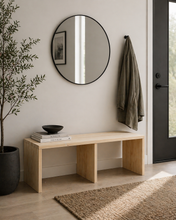 Load image into Gallery viewer, Modern bench | Solid wood
