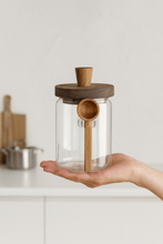 Load image into Gallery viewer, Glass canister
