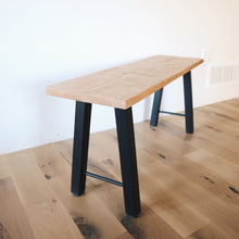 Load image into Gallery viewer, Oak bench || new furniture
