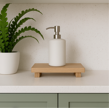 Load image into Gallery viewer, White oak pedestal tray
