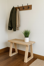 Load image into Gallery viewer, White oak bench
