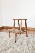 Load image into Gallery viewer, Black walnut stool || new furniture
