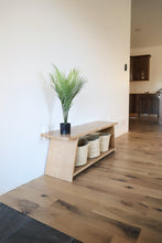 Load image into Gallery viewer, White oak storage bench || new furniture
