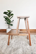 Load image into Gallery viewer, Black walnut stool || new furniture
