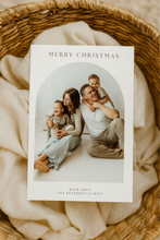 Load image into Gallery viewer, Arch Christmas card template
