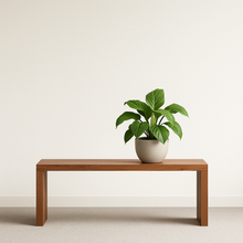 Load image into Gallery viewer, Dark pine bench
