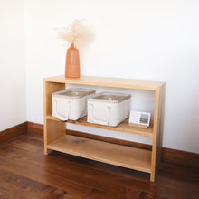 Load image into Gallery viewer, Oak console table || new
