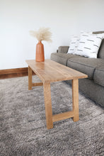 Load image into Gallery viewer, Standard white oak bench || new furniture
