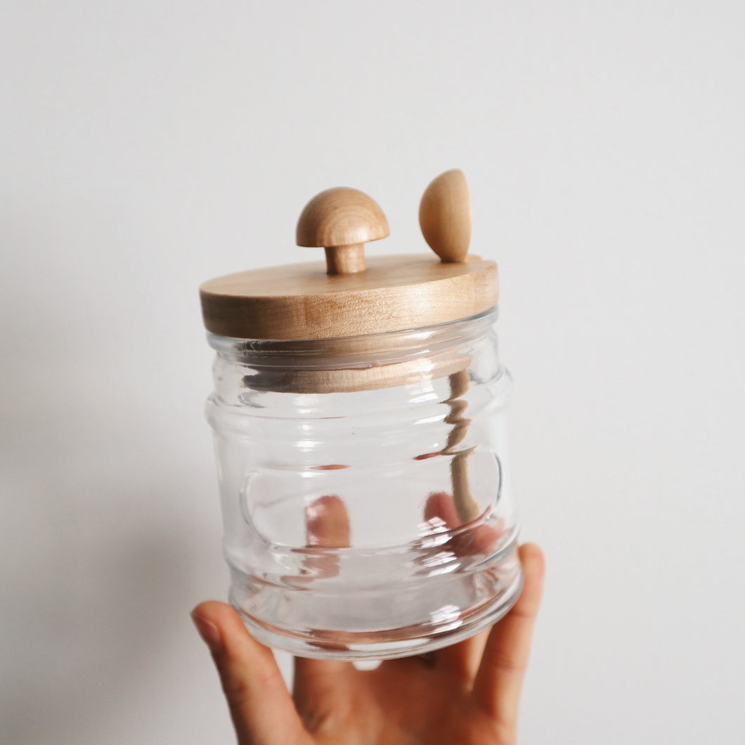 Glass canister || new