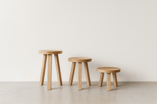 Load image into Gallery viewer, White oak stools
