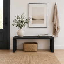 Load image into Gallery viewer, Black bench
