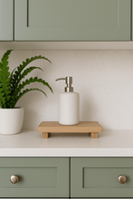 Load image into Gallery viewer, White oak pedestal tray
