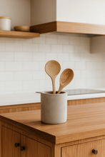 Load image into Gallery viewer, Concrete utensil holder
