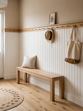 Load image into Gallery viewer, NEW heritage oak bench
